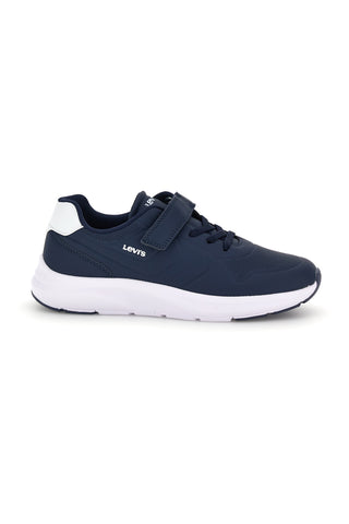 Sneakers blu navy e bianche Levi's LARRY J 30S