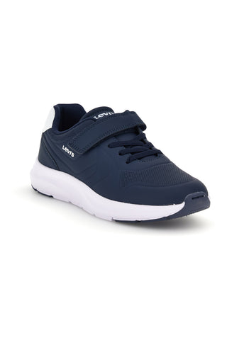 Sneakers blu navy e bianche Levi's LARRY J 30S