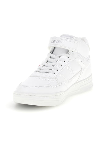 Sneakers alte bianche con logo laterale Levi's JOHN SE MID 28S