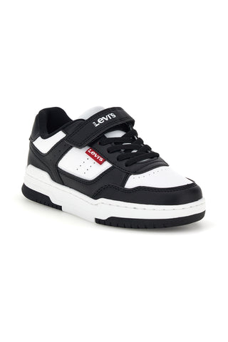 Sneakers bianche e nere Levi's JOHN SE 26S