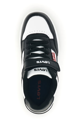 Sneakers bianche e nere Levi's JOHN SE 26S