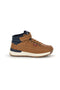 Sneakers alte cuoio con dettagli blu Levi's ASCOT MINI 132S