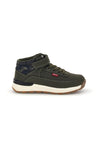 Sneakers alte verde militare con dettagli camouflage Levi's ASCOT MINI 132S