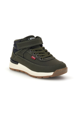 Sneakers alte verde militare con dettagli camouflage Levi's ASCOT MINI 132S