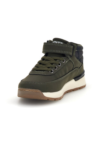Sneakers alte verde militare con dettagli camouflage Levi's ASCOT MINI 132S