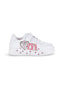 Weiße Sneaker mit Klettverschluss und Verzierungen von Mkids MJ65018