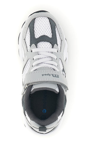 Graue und silberne Sneaker Mkids ME2619