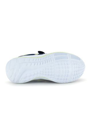Scarpe sportive blu con dettagli verdi Pitt kids PK6740B