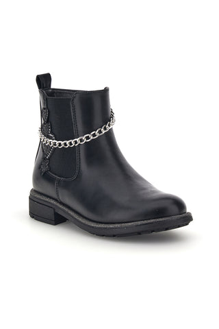 Stivaletti neri con catena Grazie girl 456634