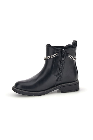 Stivaletti neri con catena Grazie girl 456634