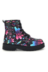Stivaletti neri multicolor con lacci Grazie girl 578630
