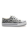Energy 200 Canvas-Sneaker mit schwarz-weißem Allover-Print