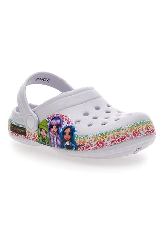 Weiße Clogs Rainbow High 9203