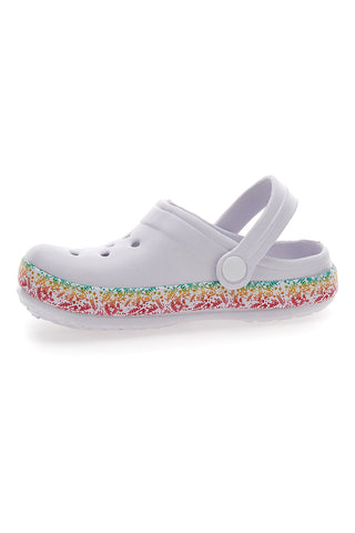 Weiße Clogs Rainbow High 9203
