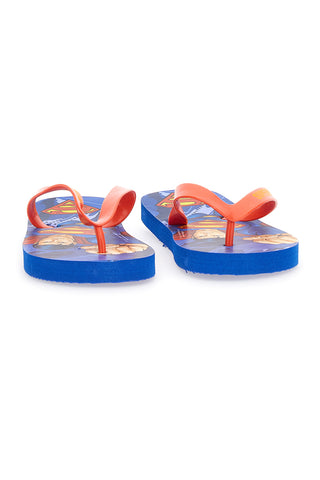 SUPERMAN 13901 Blaue und rote Flip-Flops