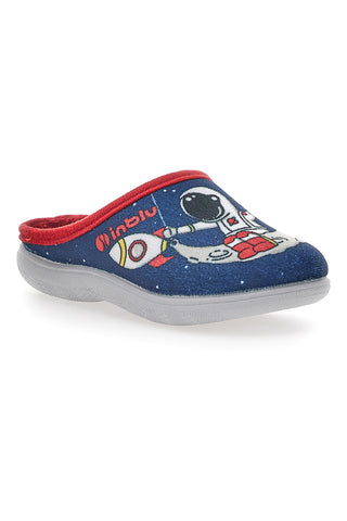 Inblu Hausschuhe 941 Astronautenblau