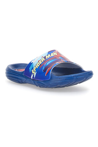 Blaue Gummipantoffeln von Disney Spiderman