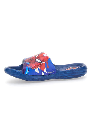 Blaue Gummipantoffeln von Disney Spiderman