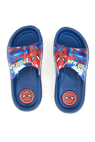 Blaue Gummipantoffeln von Disney Spiderman