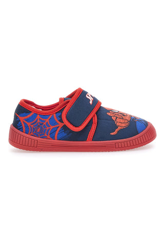Disney Spiderman Blauer Klett-Slipper 12424