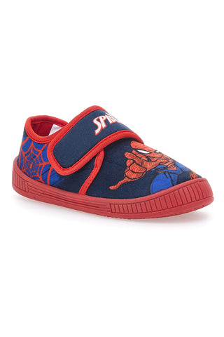 Pantofola con Velcro Blu Disney Spiderman 12424