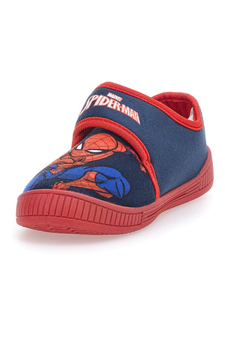 Pantofola con Velcro Blu Disney Spiderman 12424