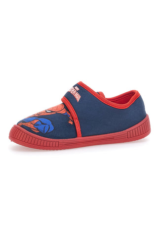 Pantofola con Velcro Blu Disney Spiderman 12424