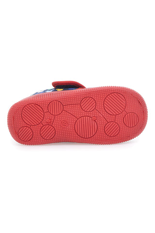 Blaue und rote „First Steps Mickey“-Hausschuhe 14403