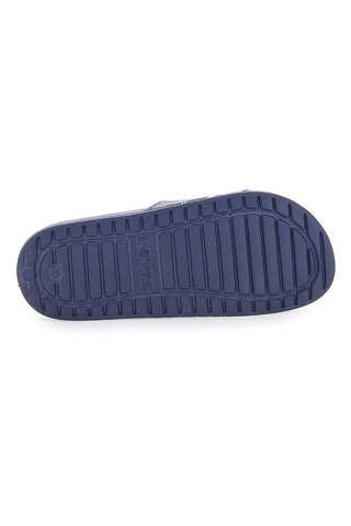 Ciabatte Blu Bandiera Americana Levi's VPOL0063S