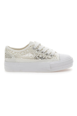 Sneakers in Pizzo Bianche Energy 111