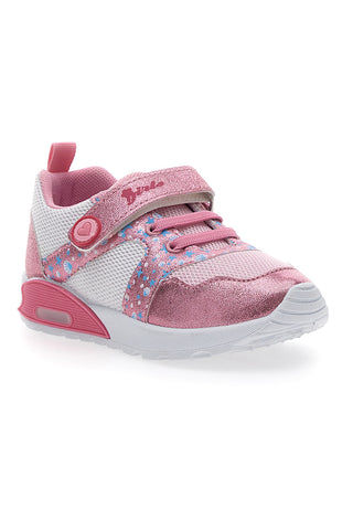 Pitt Kids 2187 Sneakers in Rosa und Weiß für Kinder