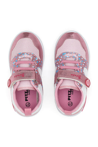 Pitt Kids 2187 Sneakers in Rosa und Weiß für Kinder