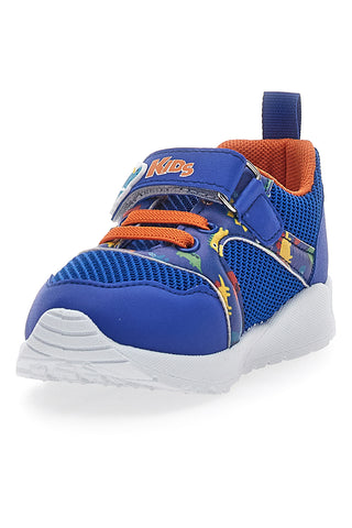 Blaue Sneakers mit Dinosauriermuster Pitt Kids 2380