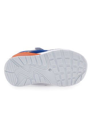 Blaue Sneakers mit Dinosauriermuster Pitt Kids 2380