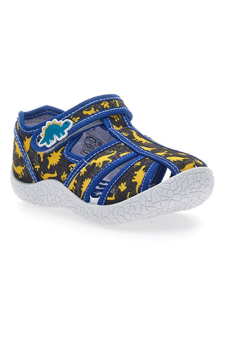 Pitt Kids Blaue halboffene Sandalen 2492