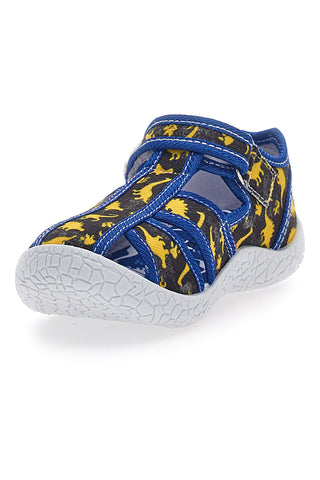 Pitt Kids Blaue halboffene Sandalen 2492