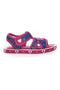 Sandali Blu e Fucsia in Tessuto Pitt Kids 2870