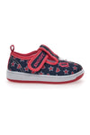 Erste Schritte Schuhe Jeans und Fuchsia in Snoopy Canvas 2216111