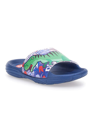 Blaue Hausschuhe mit Band Disney Dinosaurier 8020011