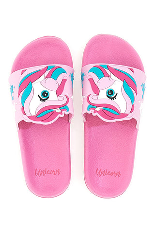 Ciabatte in Gomma Rosa con Unicorno Disney 8010082