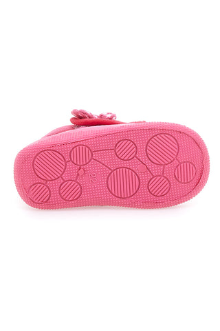 Pantofole chiuse Rosa Con Strappo in Velcro MINNIE 8MN4S04LE