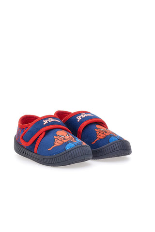 Scarpe Primi Passi Rosa e Blu Con Velcro SPIDERMAN 12SP4S24LB