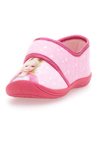 Pantofole Primi Passi Rosa Con Strappo in Velcro BARBIE 18BG4S09LA