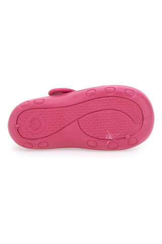 Rosafarbene Schuhe für erste Schritte mit Minnie-Schleife D3010661T