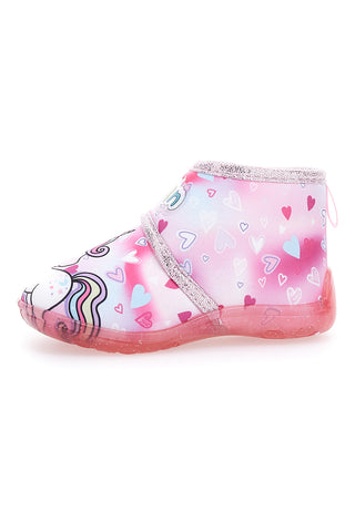 Scarpe primi passi rosa con stampa Unicorn Disney S8010096T