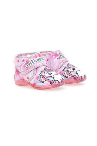 Scarpe primi passi rosa con stampa Unicorn Disney S8010096T