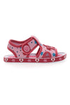Sandali fuxia in tessuto Pitt Kids PK2871A