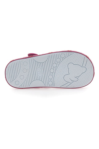 Blaue und fuchsiafarbene Stoffsandalen Pitt Kids PK2871B