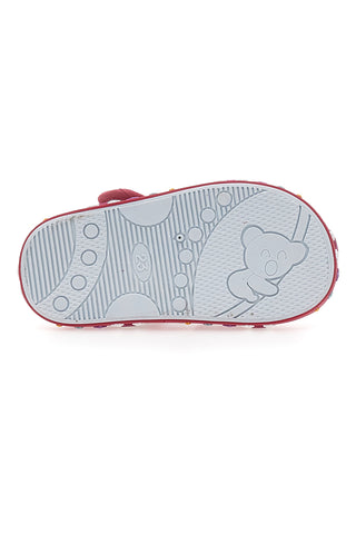 Sandali Primi Passi Bianco e Rosa con Punta Aperta PITT KIDS PK2406A