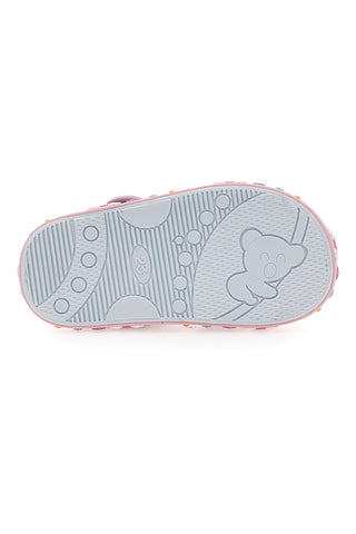 Sandali Primi Passi Blu e Rosa con Punta Aperta PITT KIDS PK2406B